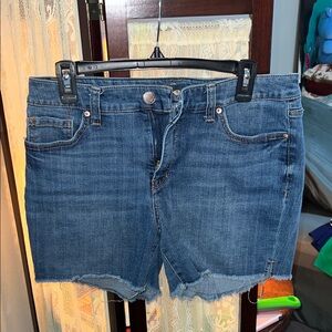 Seven7 Dark Blue Denim Shorts